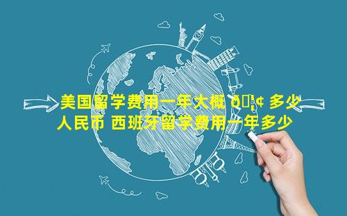 美国留学费用一年大概 🦢 多少人民币 西班牙留学费用一年多少人民币